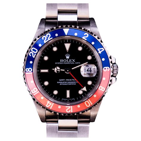 rolex gmt-master pepsi stainless steel black dial 16700 clone|rolex gmt master 16750.